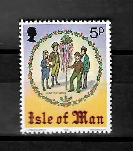 Isle of Man: Weihnachtsmarke, postfrisch