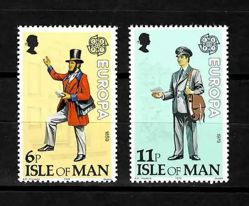 Isle of Man: Postwesen, Uniform, postfrisch