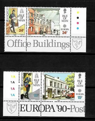 Isle of Man: Postalische Einrichtungen, postfrisch