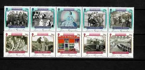 Isle of Man: Alltag Erinnerungen an das 20. Jahrhundert, postfrisch