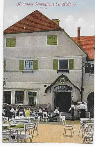 Ansichtskarte Anninger Schutzhaus bei Mödling