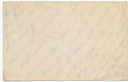 Frageteil Ganzsache USA: Sault De Ste. Marie/Mich, 1893 nach Chicago, Stempel