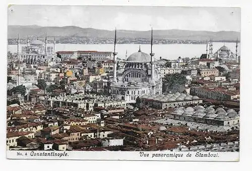 Ansichtskarte Constantinople 1905, russisch nach Homberg