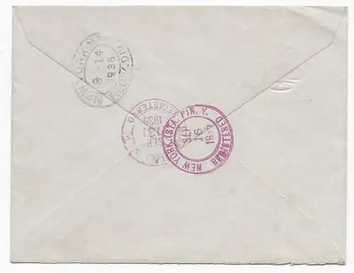 El Presidente de la Republica, registered Maracay to New York, Consul General