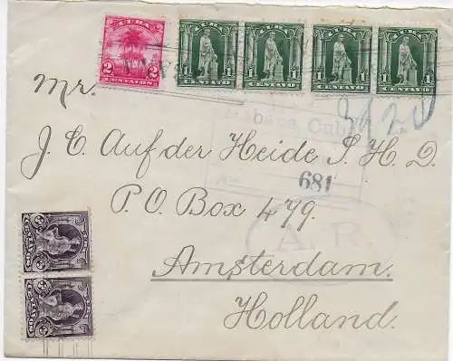 Brief aus Habana 1905 nach Amsterdam