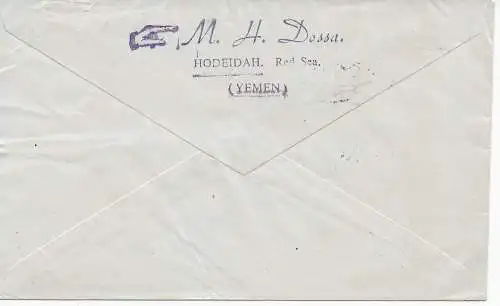 air mail Hodeidah to Neustadt