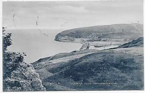 Ansichtskarte Bornholm, 1910 nach Karlsbad