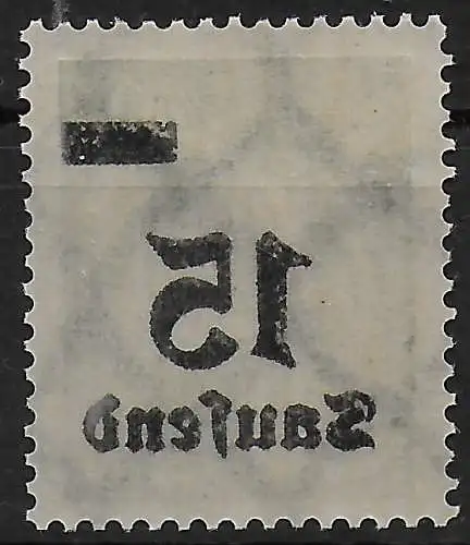 DR MiNr. 279, postfrisch, ** mit Abklatsch