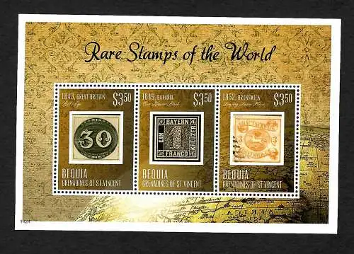 St. Vincent&The Grenadines: Rare Stamps of the World, mnh postfrisch