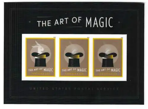 USA: Forever: The Art of Magic, Block 2018, mnh