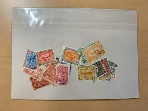 50 different stamps of Saudi Arabia, used