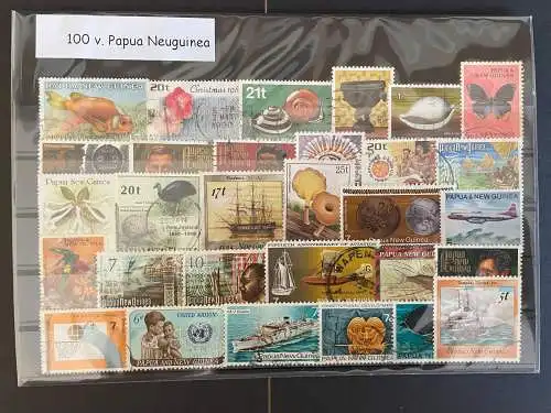 100 verschiedene Papua Neuguinea 100 different