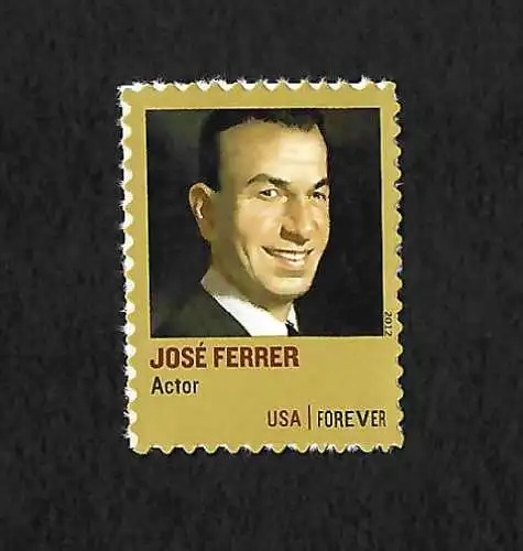 USA: José Ferrer, Actor, Regiseur, Musiker,  mnh