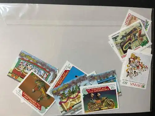 50 verschiedene Weihnachten Walt Disney 50 different Walt Disney christmas stamp