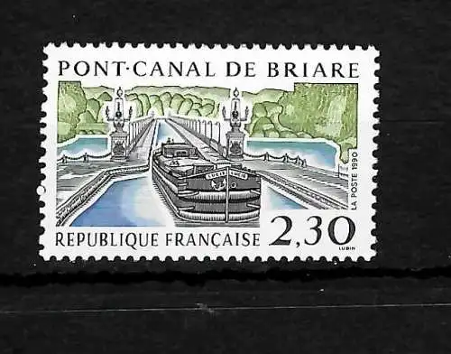 Frankreich: Tourismus, Pont Canal de Briare, #2795