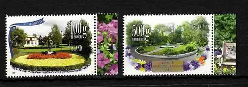 Island: Parks in Island, postfrisch, #1361-1362 BA