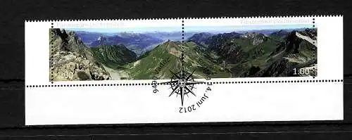 Liechtenstein: Panorama Briefmarken #1631-1632 gestempelt