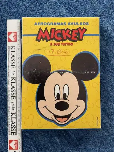 Brésil: Aerograma 100x Modelo 1 - Disney #43