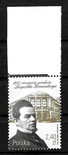 Pologne: 200e anniversaire de Leopold Kronenberg, #4553