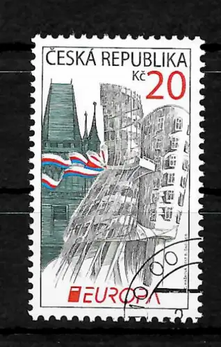 Tschechische Republik: Europa 2012, Tourismus  #718, gestempelt