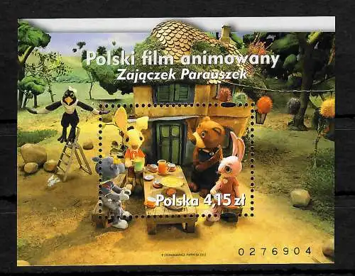 Pologne: Polski film animovany, mnh # Block 207