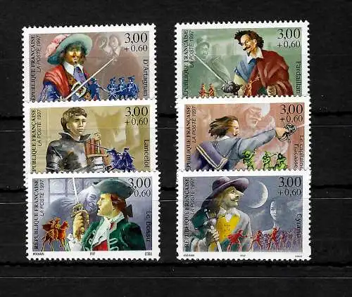 Frankreich: Helden franz. Abenteuerromane, Lancelot, D'Artagnan, Cyrano, ...