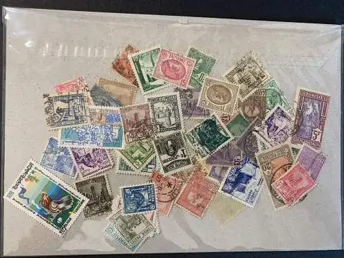 100 timbres différents Tunisie, 100 different Tunisie stamps