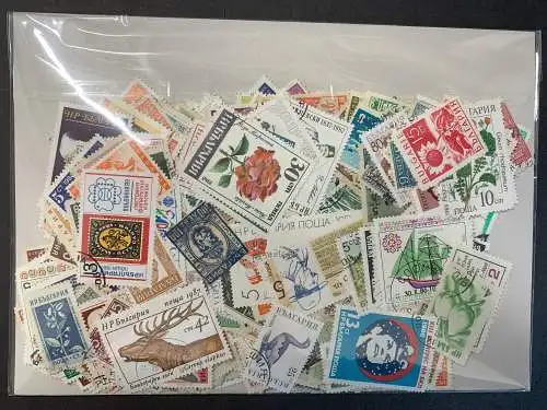 500 timbres différents Bulgarie, 500 différents Bulgaria stamps