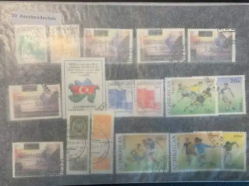 50 timbres différents Azerbaïdjan, 50 different AZER STEPS