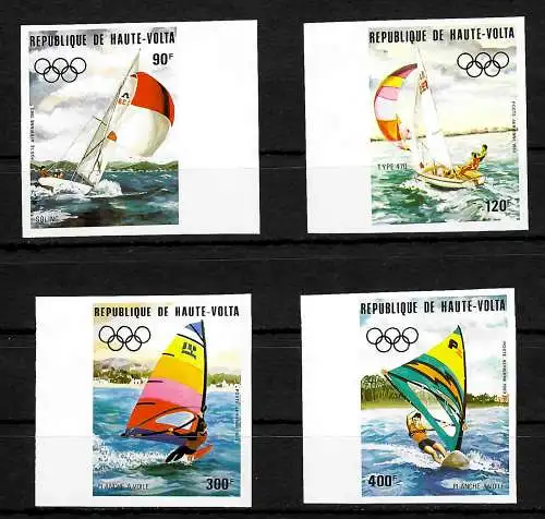 Volta supérieure: Jeux olympiques d'été 1984 Los Angeles #909-912, frais de port