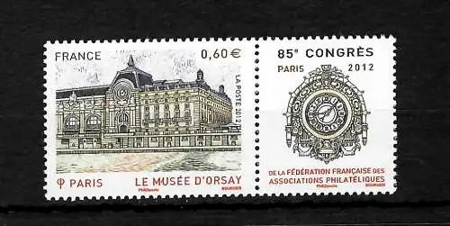 France: Congrès des Associations de collecte de timbres, Paris #5418, frais de port