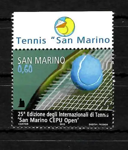 Saint-Marin: 25 ans de tennis Saint Marin, CEPU Open, #2523, frais de port