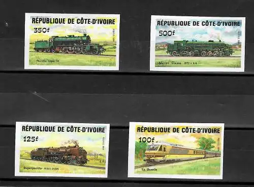 Côte d'Ivoire: locomotives #826-829B, post-frais