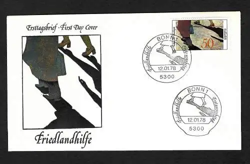 BRD: Friedlandhilfe  MiNr. 957,  FDC