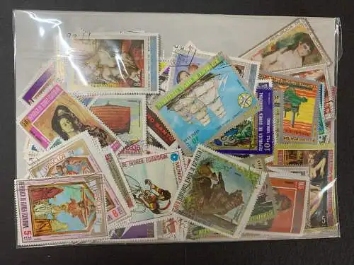 400 différents Equateur Guinée Timbres, 400 Different Guinée stamps