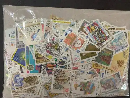 1000 verschiedene Vatikan Briefmarken, 1000 different Vatikan stamps