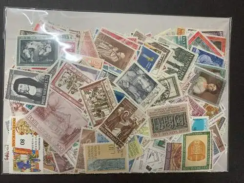 500 verschiedene Vatikan Briefmarken, 500 different Vatikan stamps