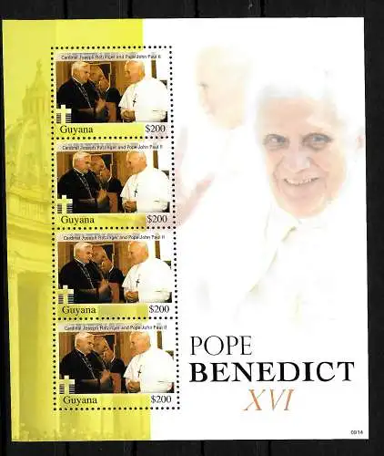 Guyana: Papst Bendedict XVI, Block **