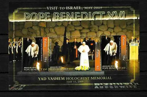 Palau: Le pape Bendedict XVI, Visite Israël: Mémorial de l'Holocauste, bloc **