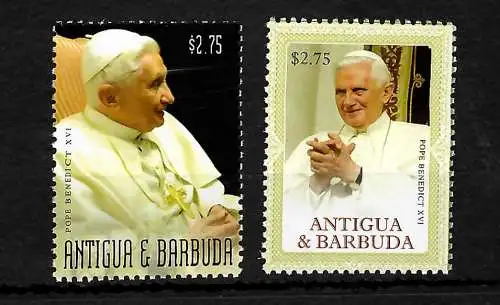 Antigua-Barbuda: le pape Bendedict XVI, 5 ans pontificat, frais de port