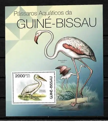 Guinea-Bissau: Guiné Bissau, Block postfrisch, **