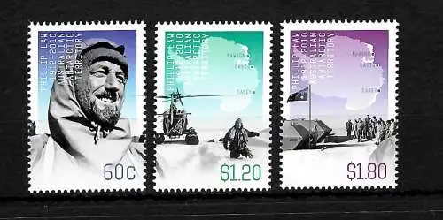 Territoires australiens de l'Antarctique: 100e anniversaire de Phillip Law, post-fraîchissement