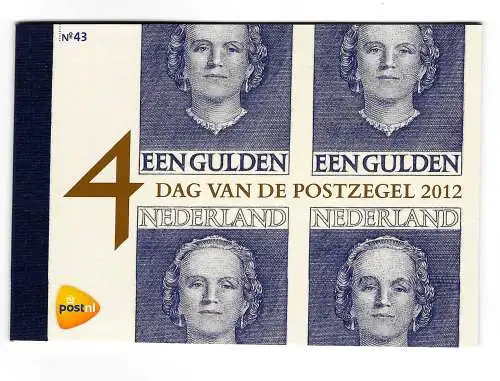 NL: Jour du timbre, carnet de timbres, frais de port, #3044, MH 88