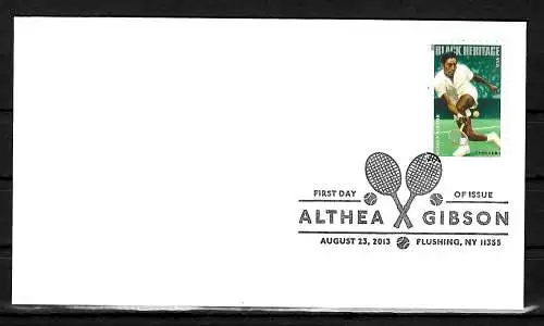 USA: Althea Gibson, Tennis, FDC