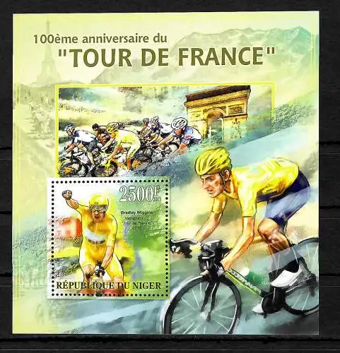 Niger: Tour de France: 100e anniversaire, frais de port