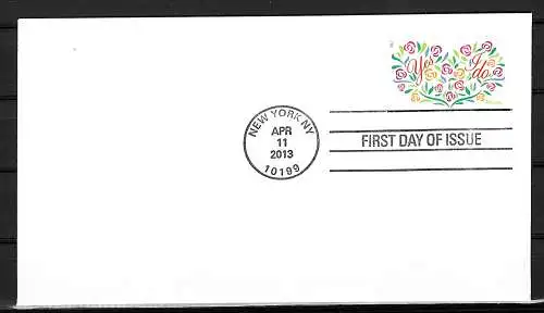 USA: Yes I do:  2013 FDC