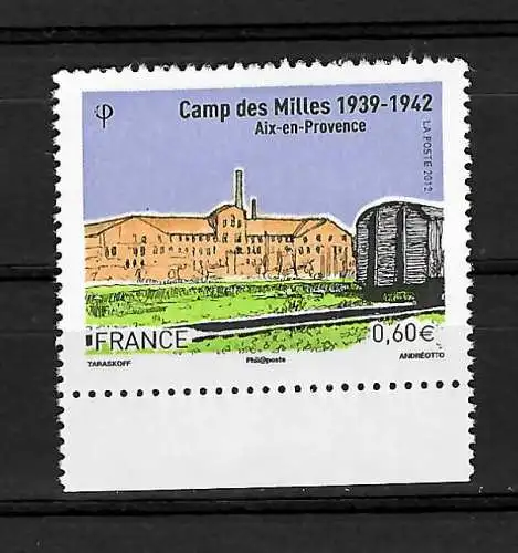 France: ouverture du mémorial du camp des Milles, Aix #5428, frais de port