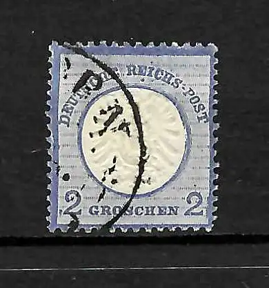 DR: MiNr. 20 PF III, gestempelt