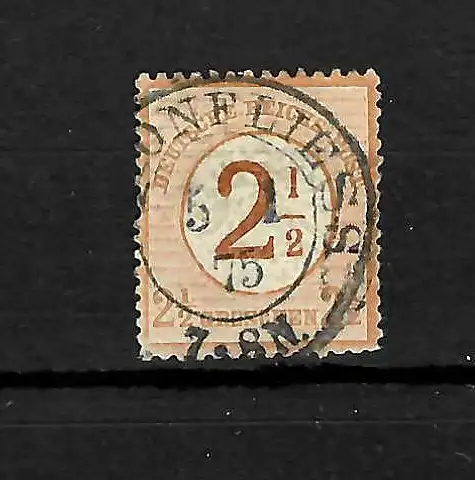 DR: Min. 29, cacheté, luxe K2, 1875 à la période de la Pfennig