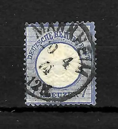 DR: Min. 26, cachet K1, Mannheim, signature